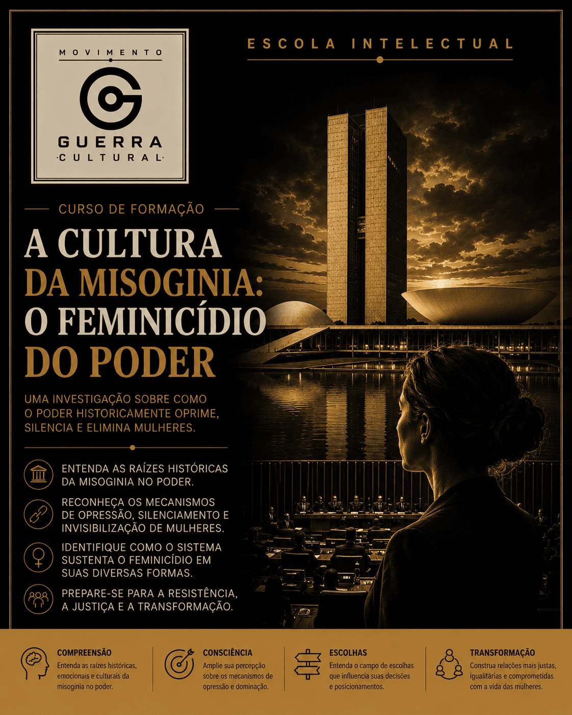 A Cultura da Misoginia: O Feminicídio do Poder